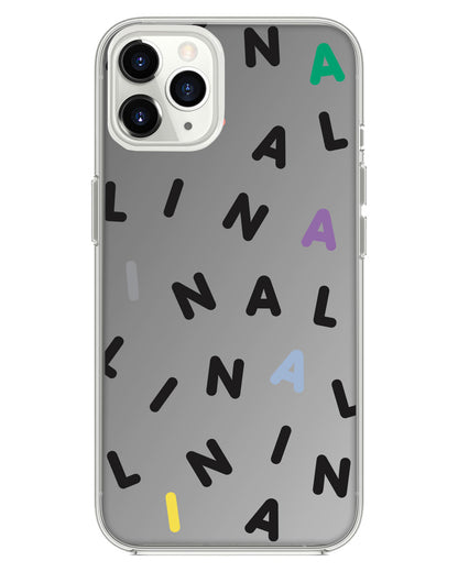 iPhone Mirror Grip - CUSTOM MONOGRAM  2.0 Black