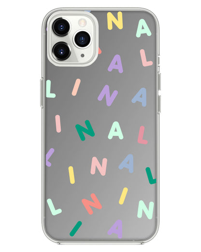 iPhone Mirror Grip - CUSTOM MONOGRAM 2.0 Rainbow
