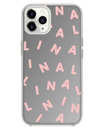 iPhone Mirror Grip - CUSTOM MONOGRAM  2.0 Rose Water