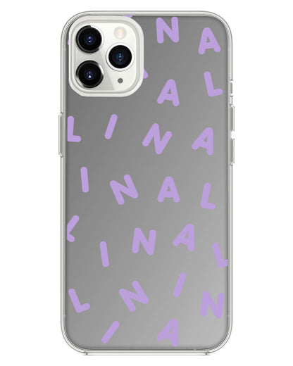 iPhone Mirror Grip - CUSTOM MONOGRAM  2.0 Lilac