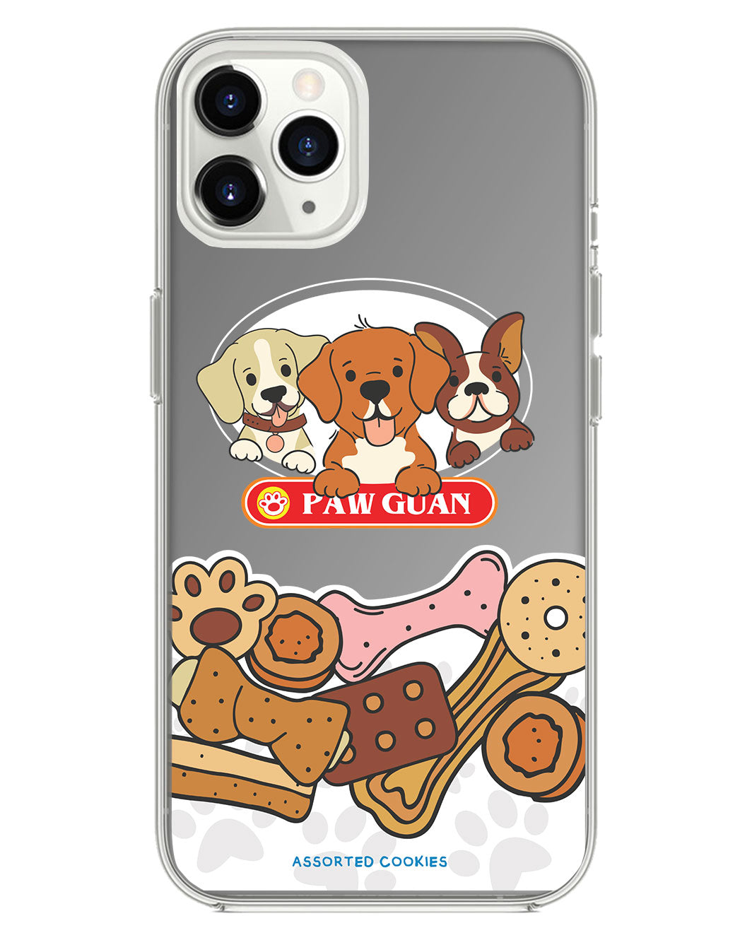 iPhone Mirror Grip Case - Pawguan Dog