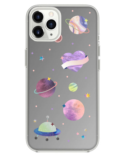 iPhone Mirror Grip - Pink Planet