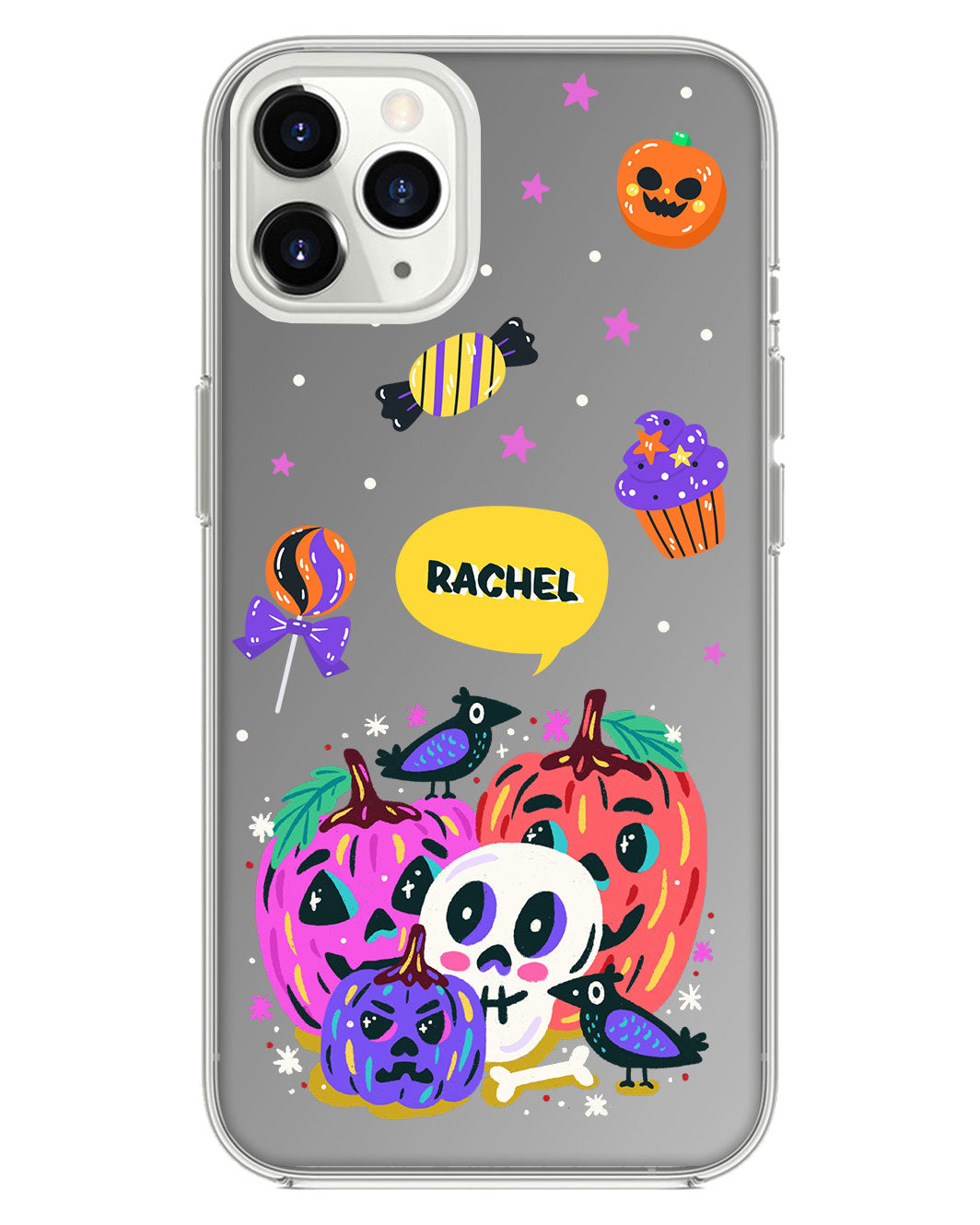 iPhone Mirror Grip - Pumpkin Monster