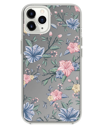 iPhone Mirror Grip - Pink & Blue Florals