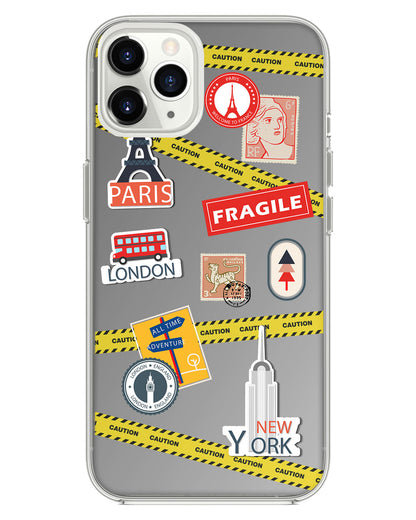 iPhone Mirror Grip - Travel Sticker