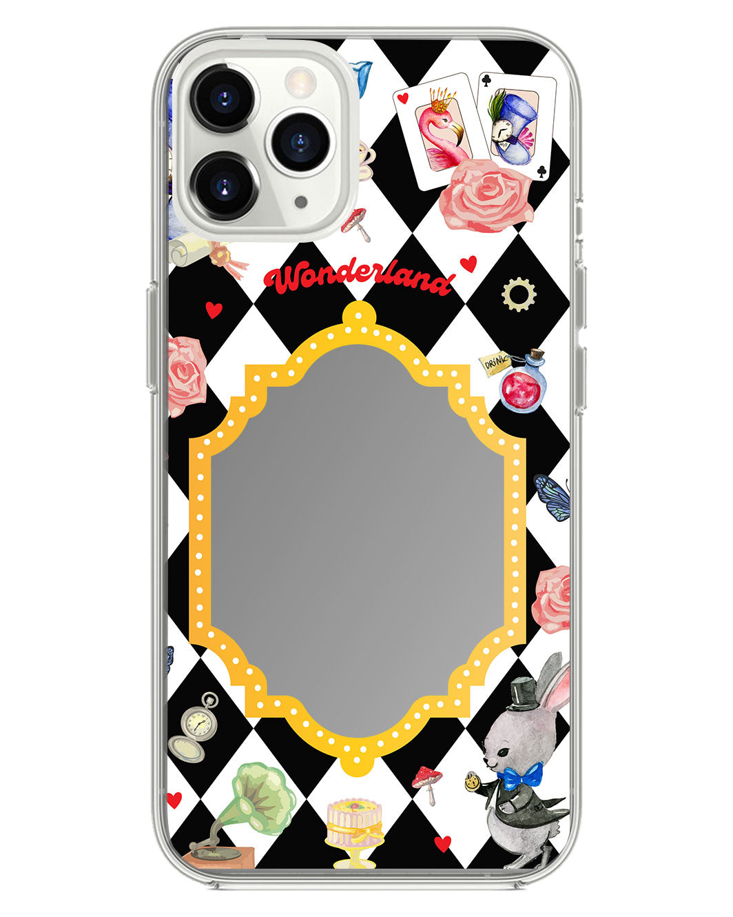 iPhone Mirror Grip Case - Wonderland