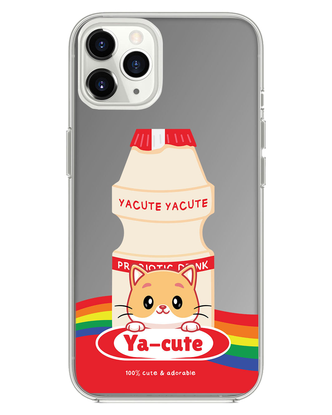 iPhone Mirror Grip Case - Yacute Cat