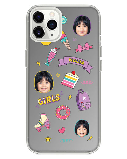 iPhone Mirror Grip - Face Grid Comic