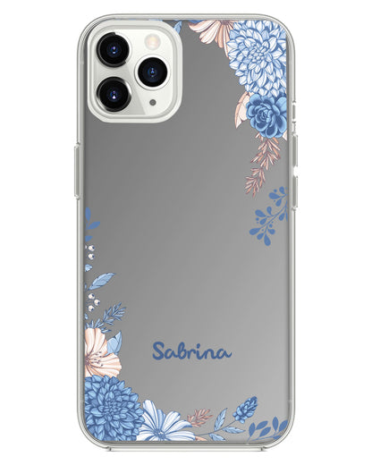 iPhone Mirror Grip - Blue Florals