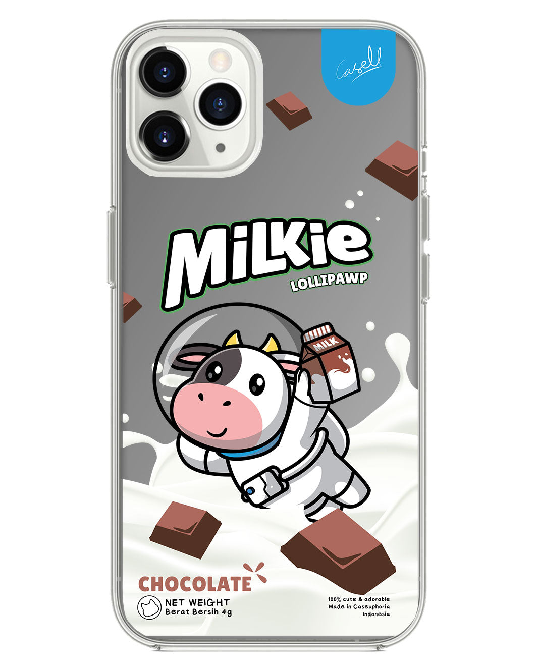 iPhone Mirror Grip Case - Milkie