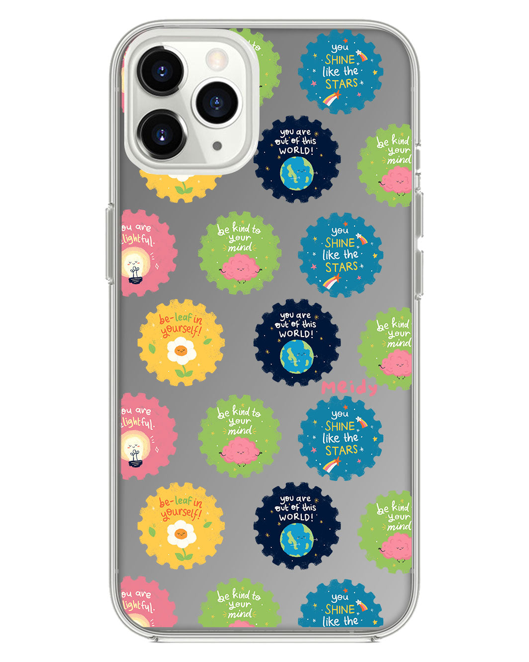 iPhone Mirror Grip - Self Reminder Stamps