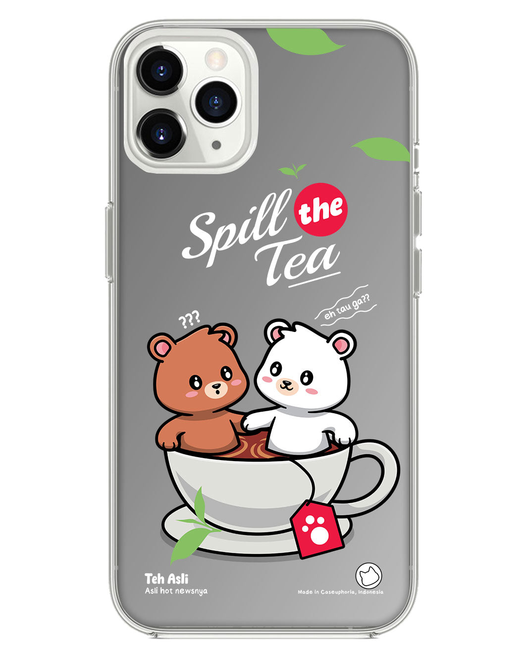 iPhone Mirror Grip Case - Spill the Tea