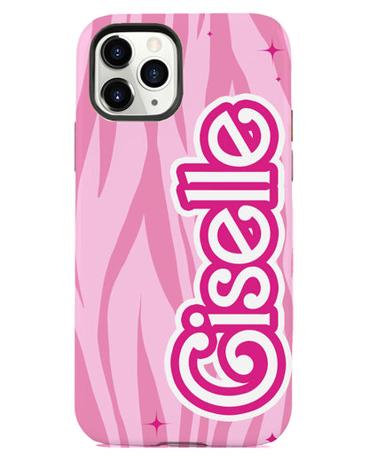iPhone Rearguard Defender - Barbie Zebra Pattern