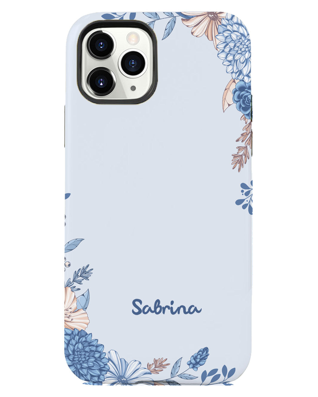 iPhone Rearguard Defender - Blue Florals
