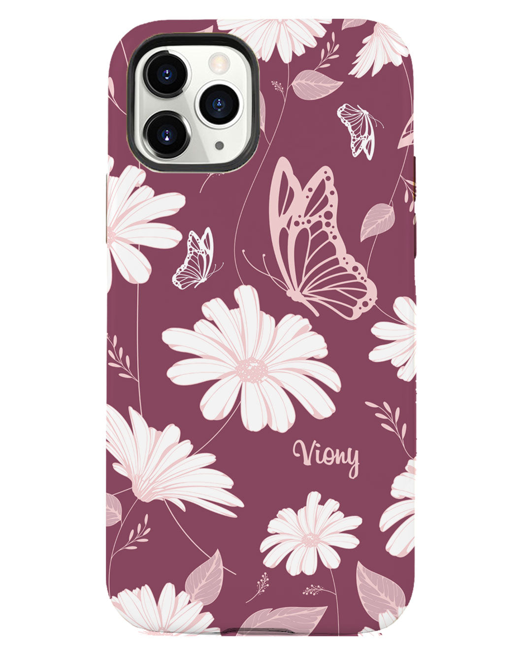 iPhone Rearguard Defender - Butterfly & Daisy