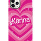 iPhone Rearguard Defender - Barbie Love Pattern