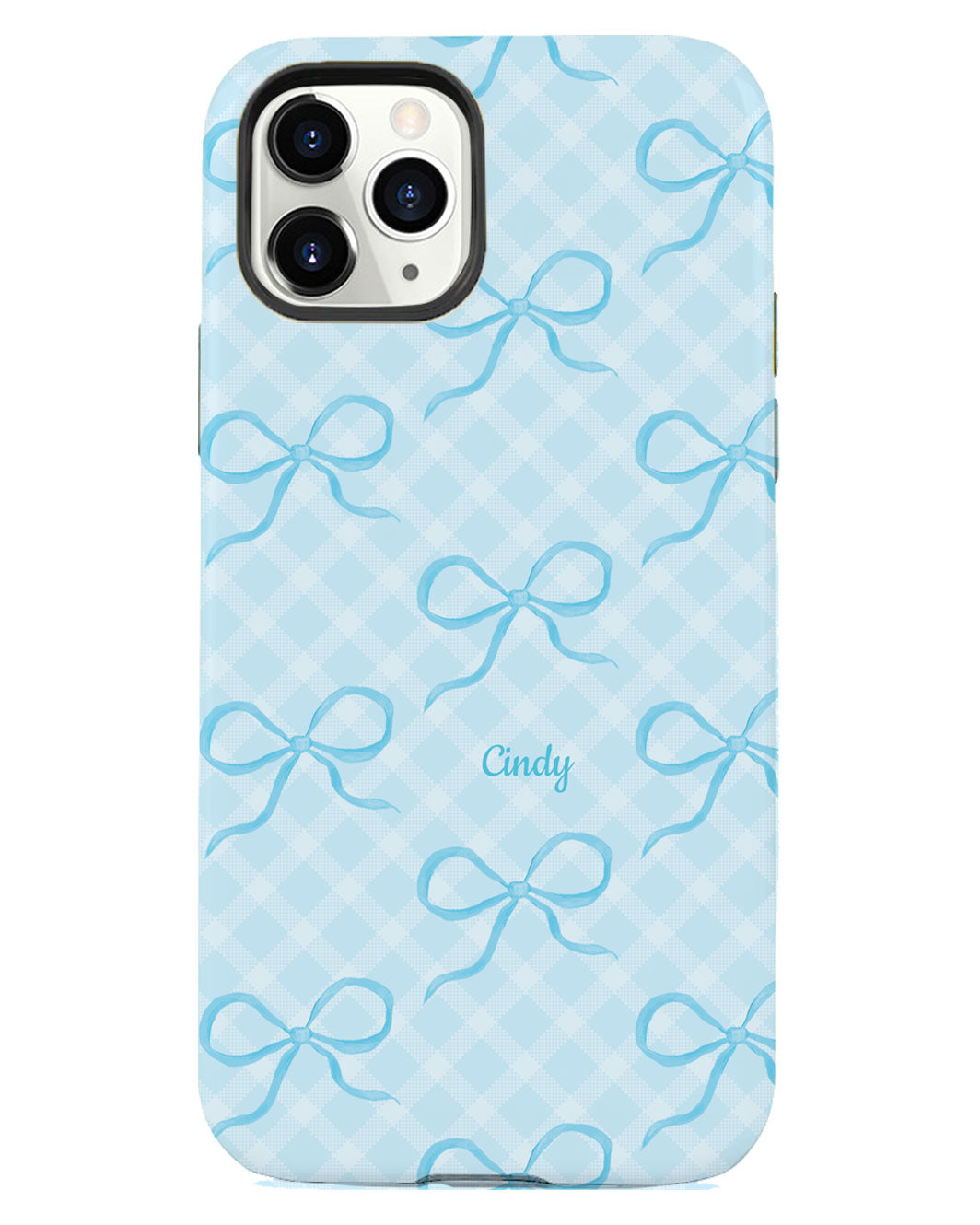 iPhone Rearguard Defender - Coquette Blue Bow