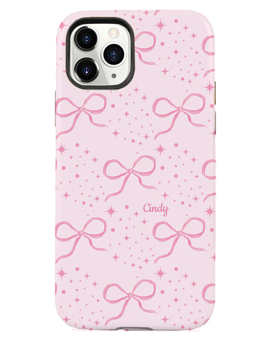 iPhone Rearguard Defender - Coquette Glittery Bow