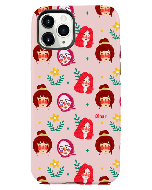 iPhone Rearguard Defender - Lovely Faces