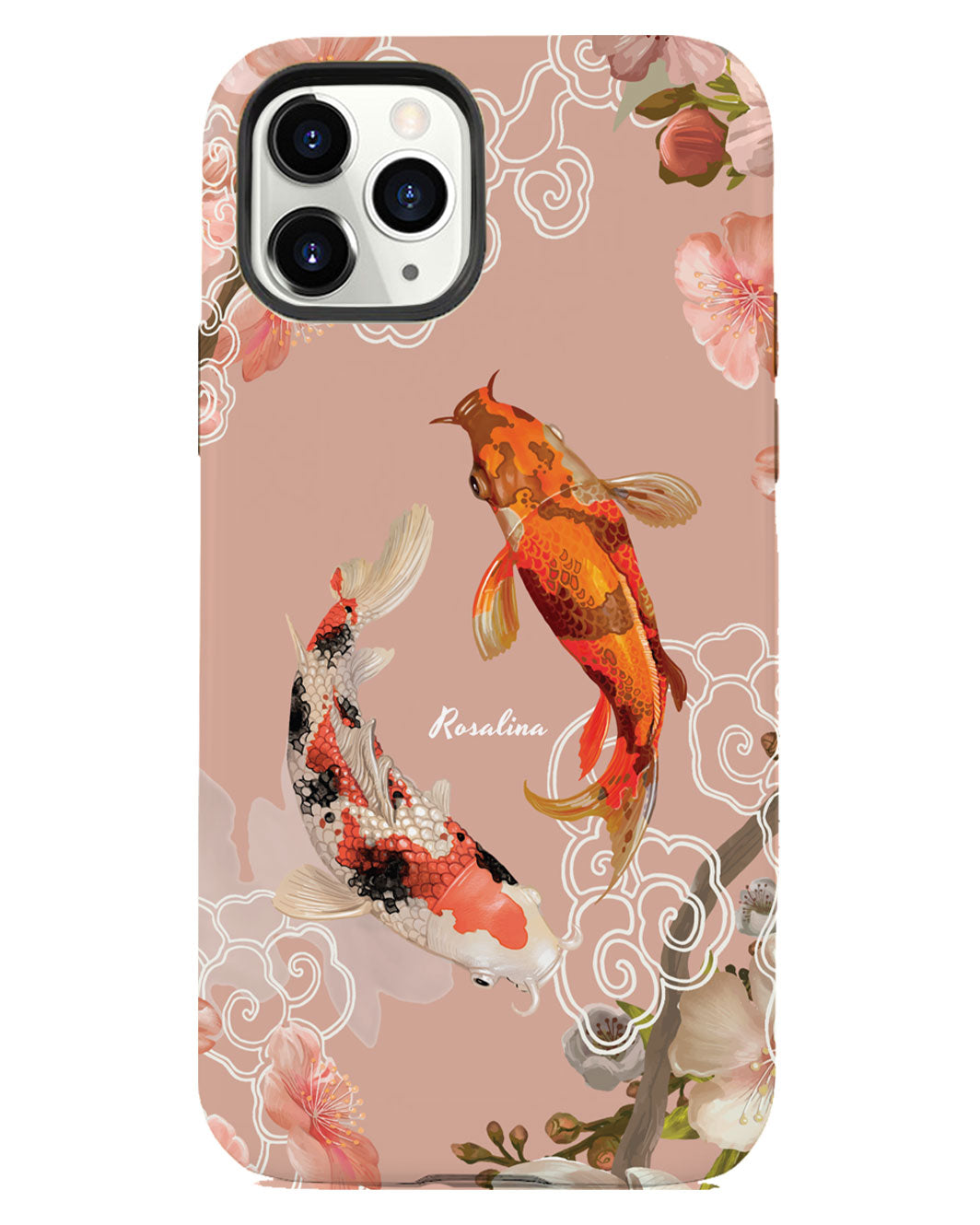 iPhone Rearguard Defender - Oil Painting Koi