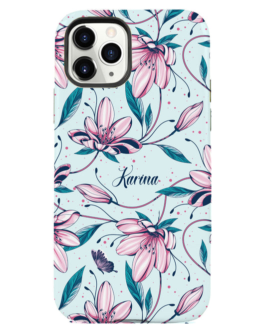 iPhone Rearguard Defender - Pink Tulip