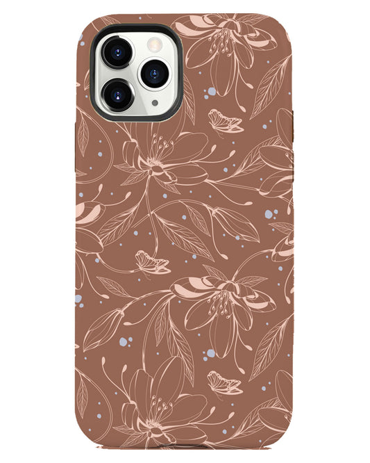 iPhone Rearguard Defender - Sketchy Flower & Butterfly 1.0