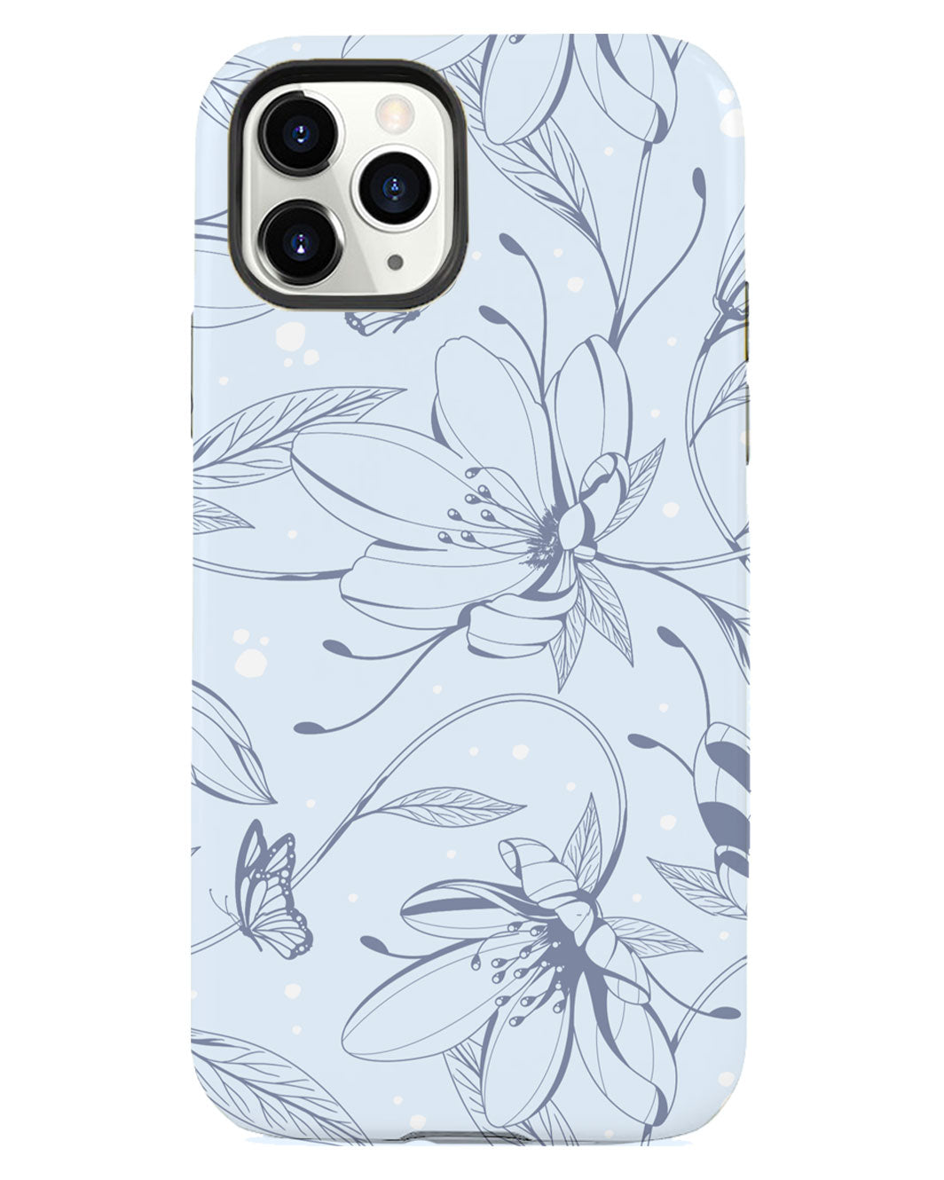 iPhone Rearguard Defender - Sketchy Flower & Butterfly 2.0