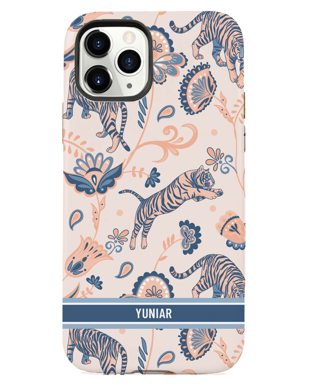 iPhone Rearguard Defender - Tiger & Floral 5.0