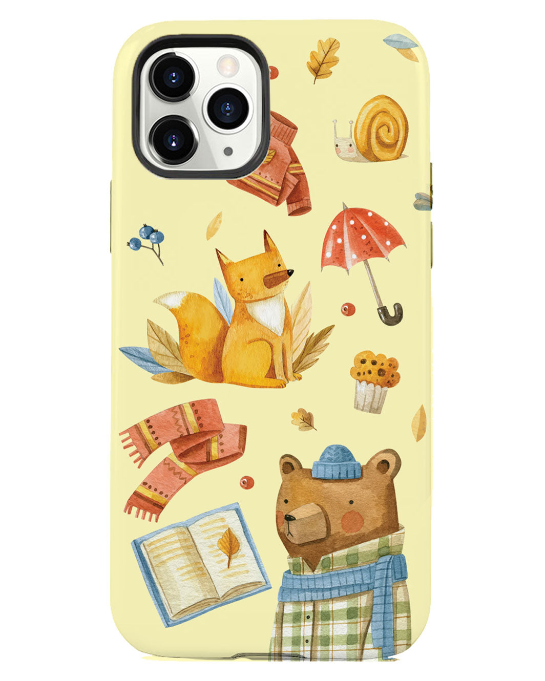 iPhone Rearguard Defender - Bear & Fox