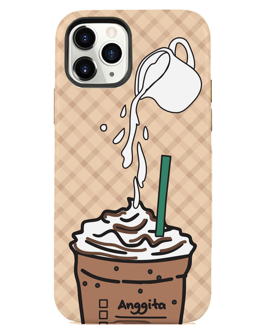 iPhone Rearguard Defender - Coffee Frappe