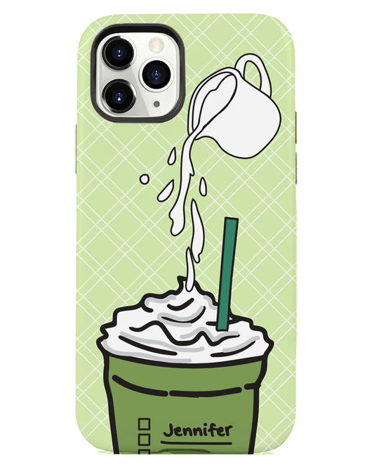 iPhone Rearguard Defender - Greentea Matcha Frappe