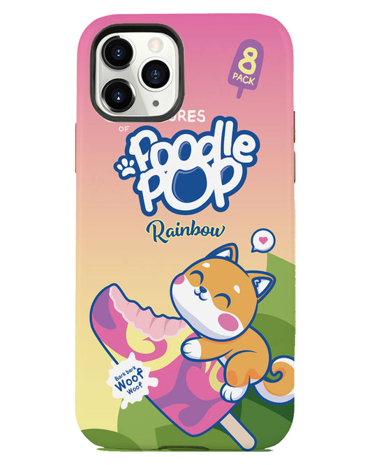 iPhone Rearguard Defender - Poodle Pop