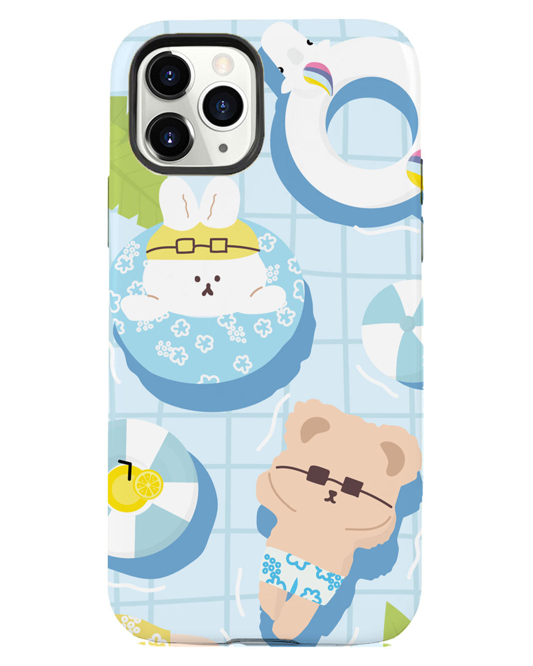 iPhone Rearguard Defender - Pool Party Blue