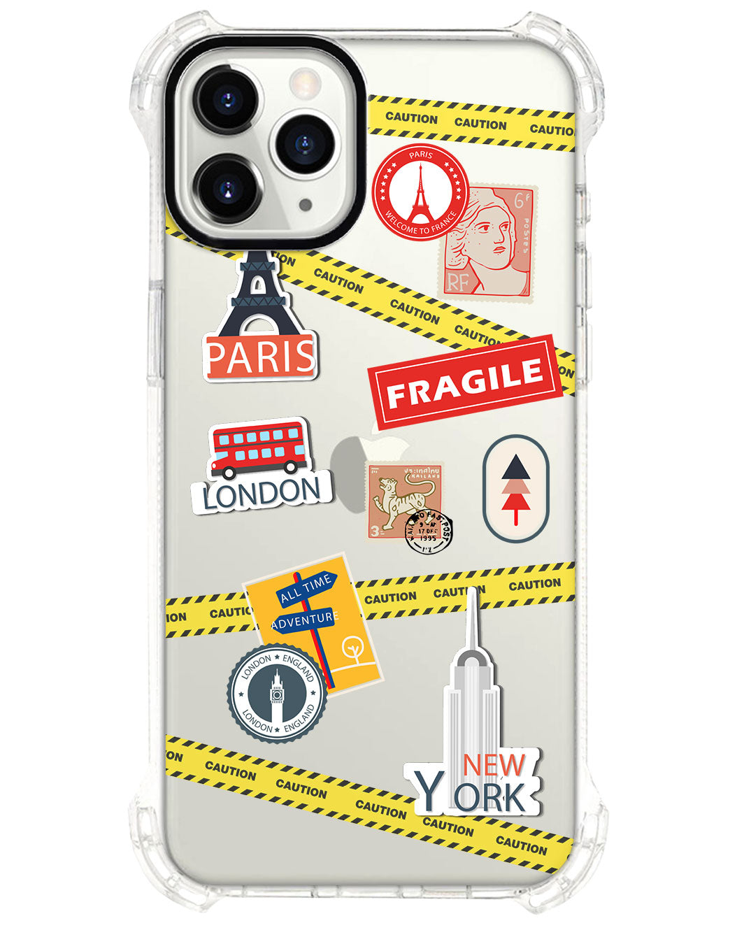 iPhone Rearguard Ultimate - Travel Stickers