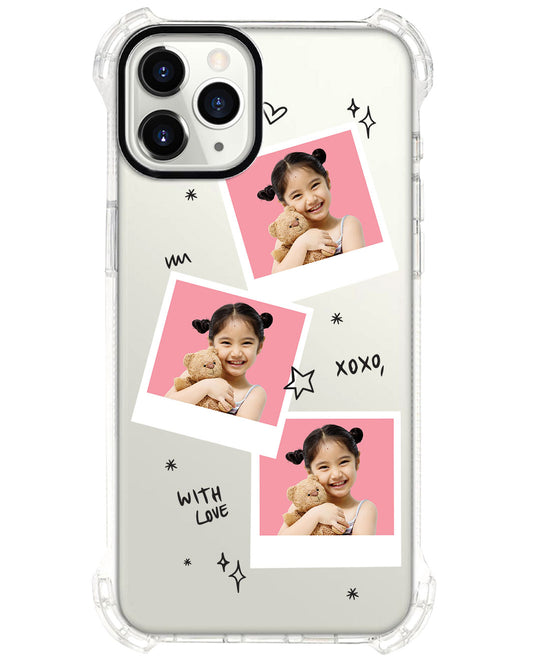 iPhone Rearguard Ultimate - Face Grid White Polaroid