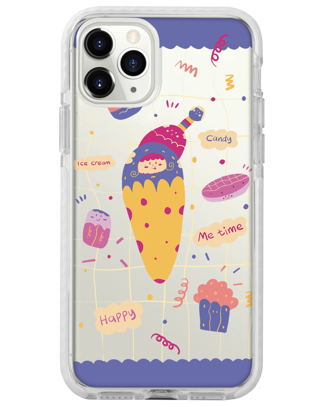 iPhone Rearguard Bumper - Candy Doodle