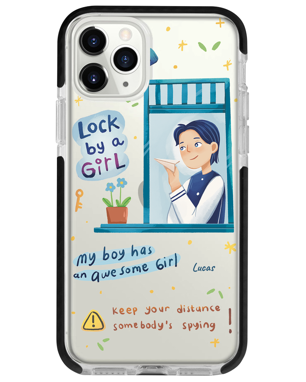 iPhone Rearguard Bumper -  Crush Boy (Couple Case)