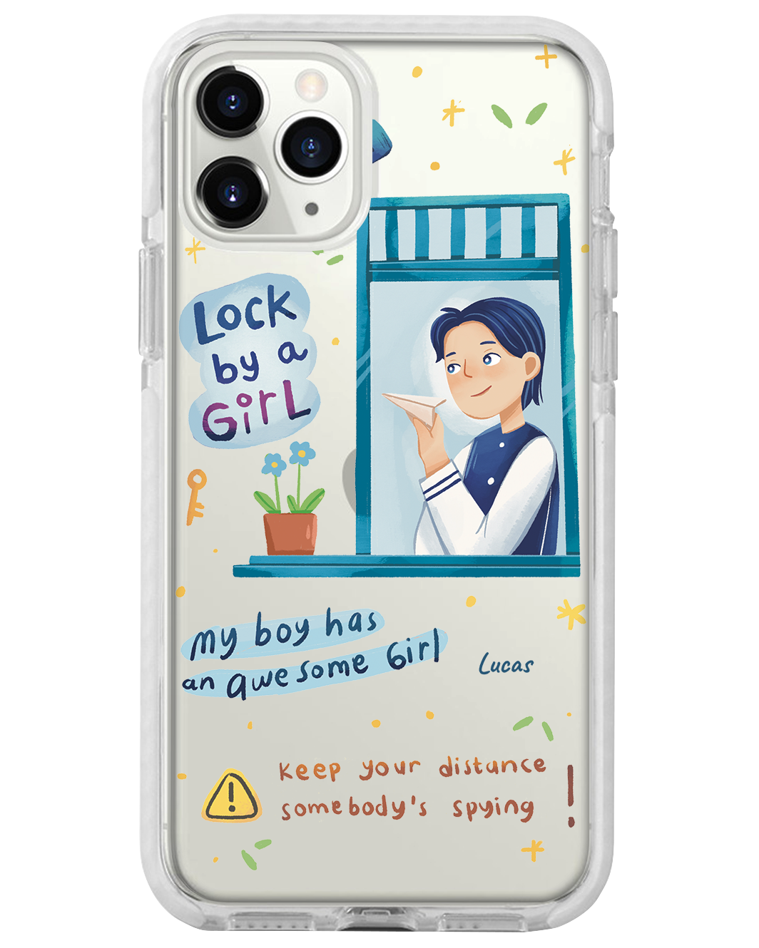 iPhone Rearguard Bumper -  Crush Boy (Couple Case)