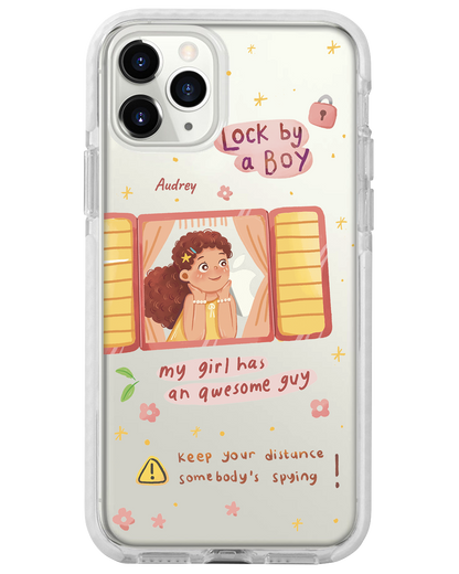 iPhone Rearguard Bumper -  Crush Girl (Couple Case)