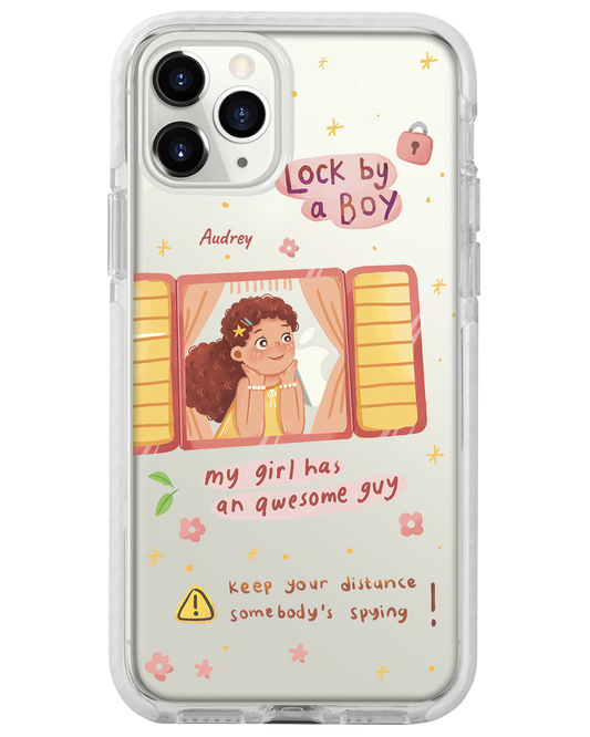 iPhone Rearguard Bumper -  Crush Girl (Couple Case)