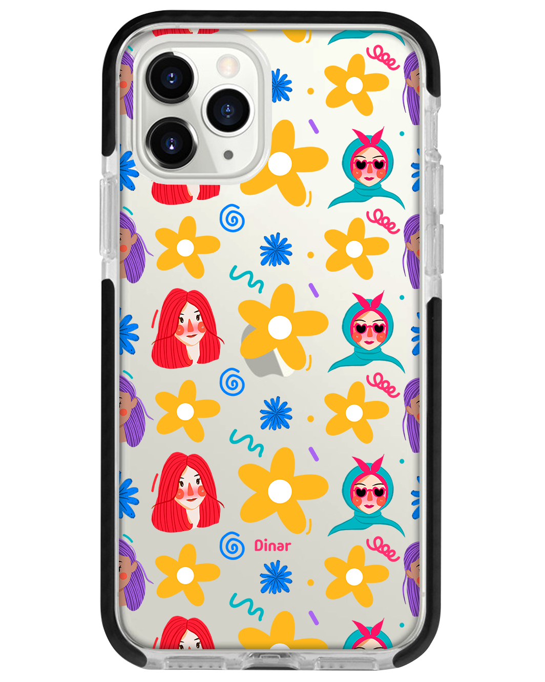 iPhone Rearguard Bumper - Daisy Faces