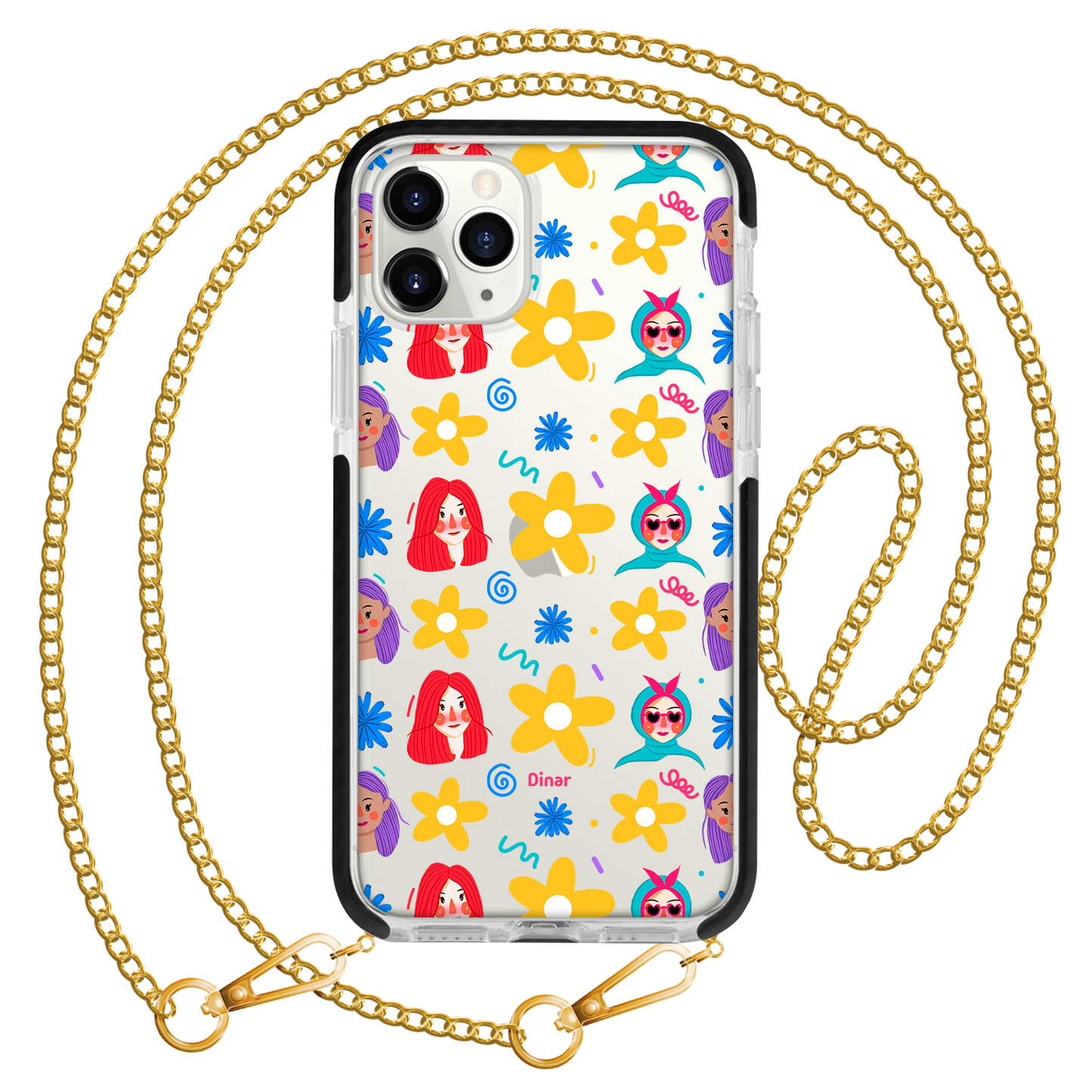 iPhone Rearguard Bumper - Daisy Faces