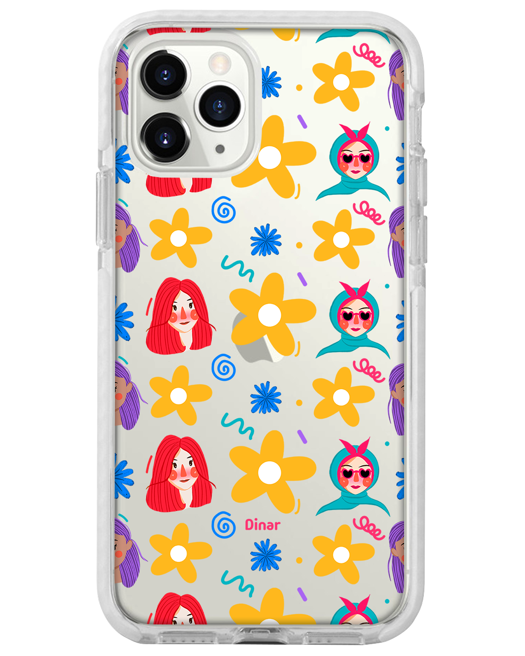 iPhone Rearguard Bumper - Daisy Faces