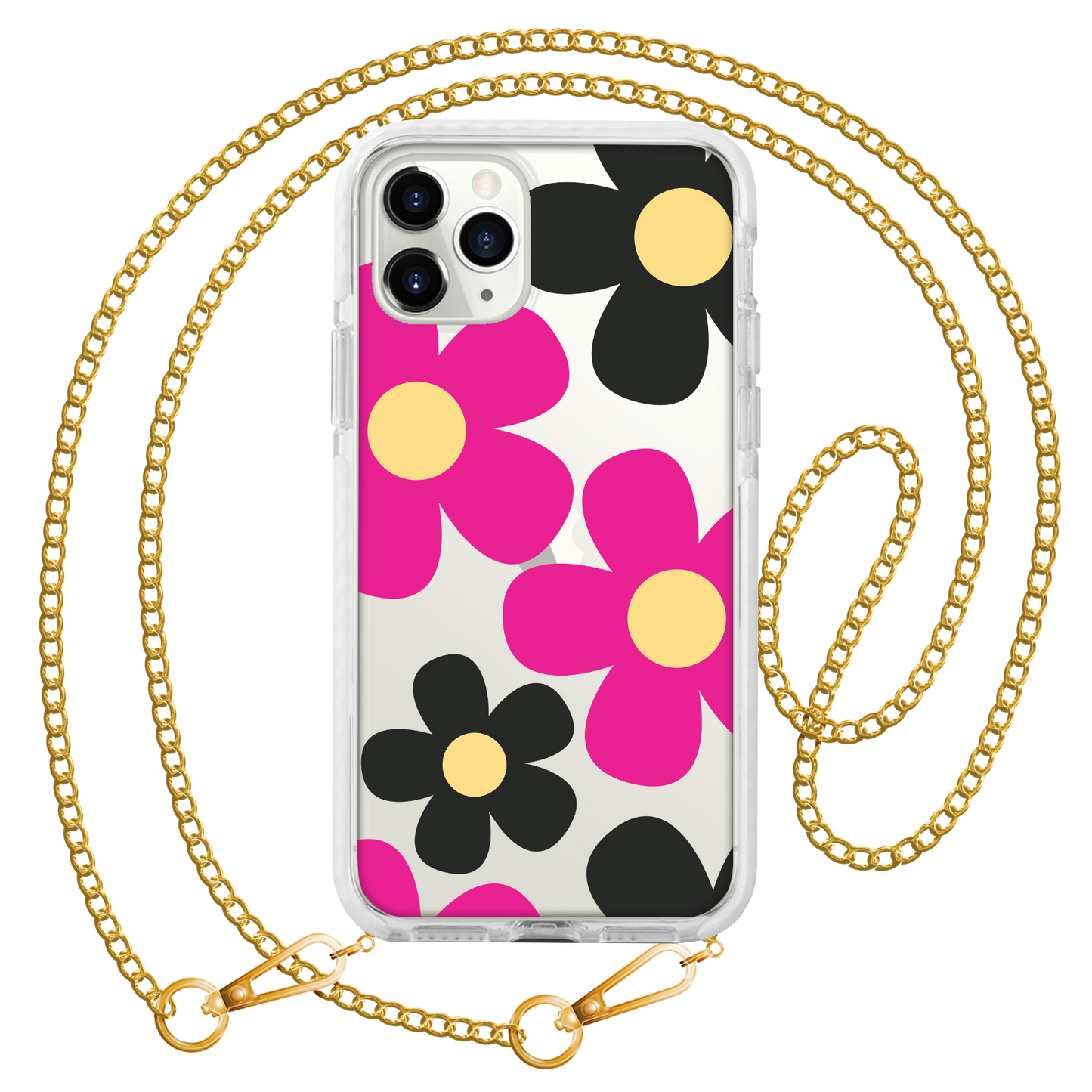 iPhone Rearguard Bumper -  Daisy Hot Pink