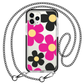 iPhone Rearguard Bumper -  Daisy Hot Pink