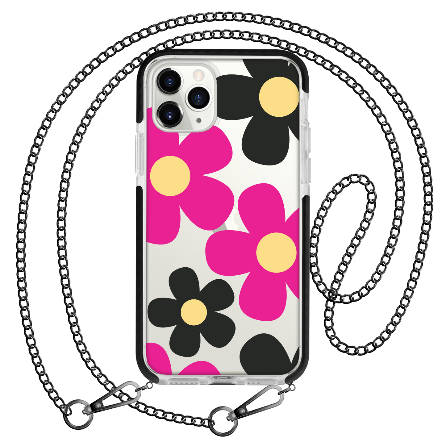 iPhone Rearguard Bumper -  Daisy Hot Pink