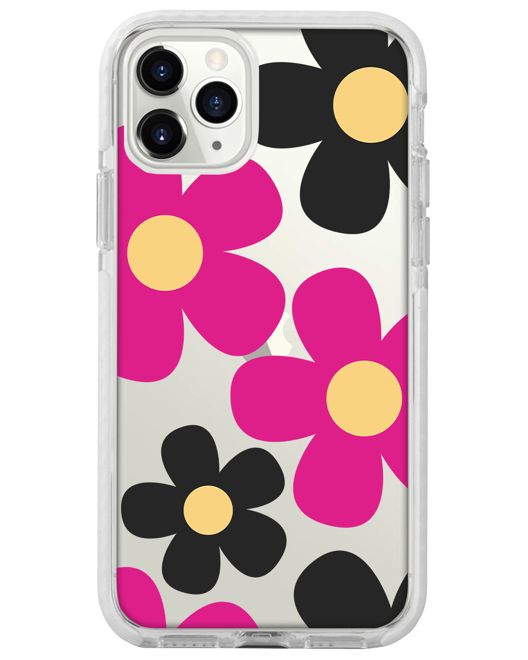 iPhone Rearguard Bumper -  Daisy Hot Pink