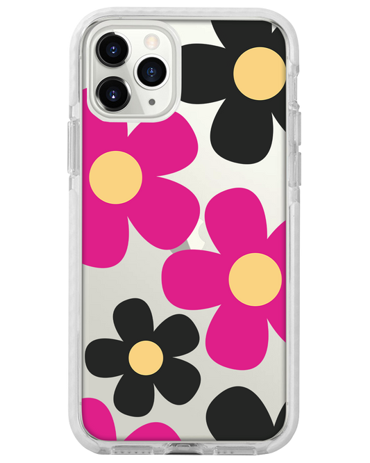 iPhone Rearguard Bumper -  Daisy Hot Pink