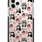 iPhone Rearguard Bumper - Flowery Faces