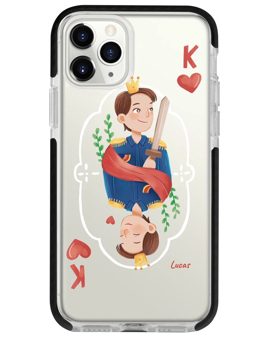 iPhone Rearguard Bumper - King (Couple Case)